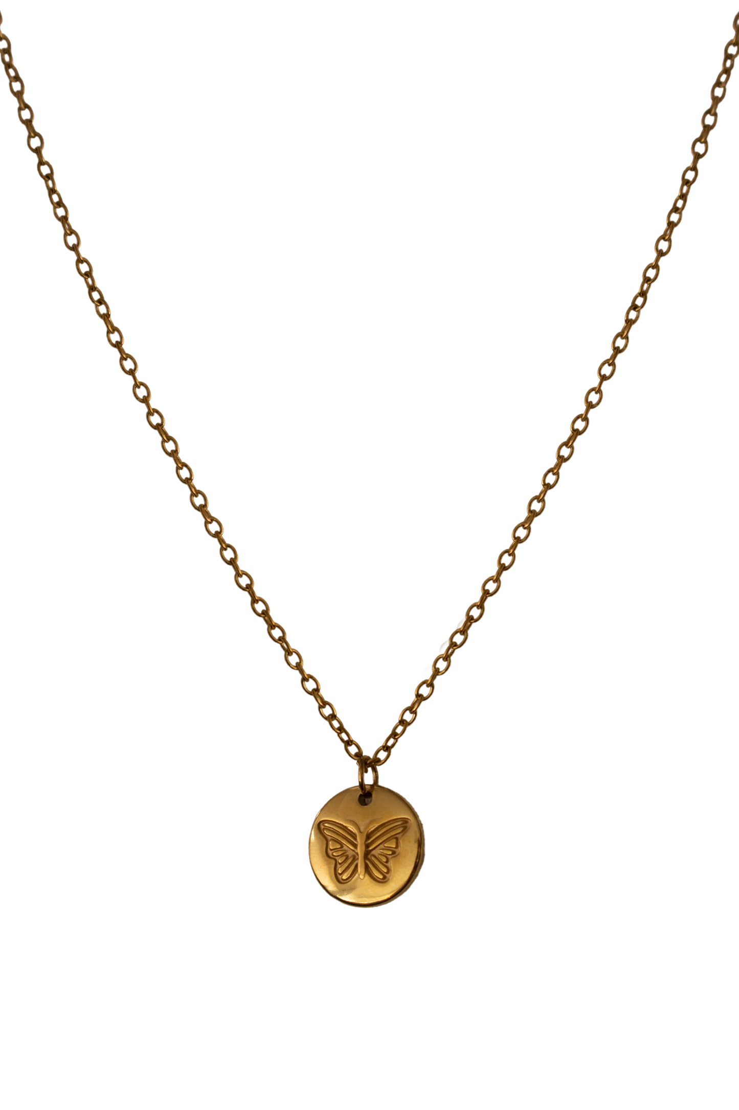 Gold Wings Necklace