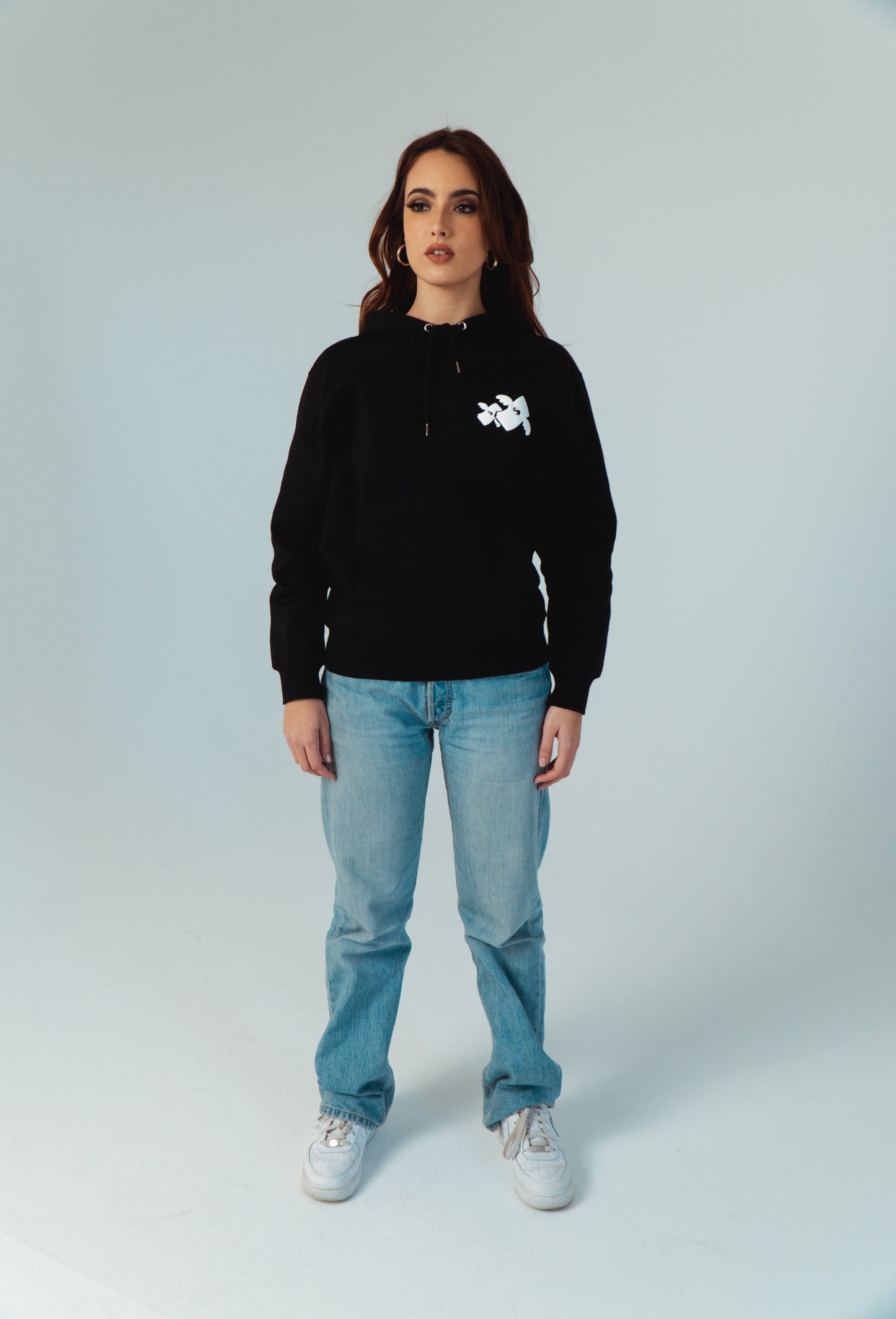 Non Conformist Black Hoodie