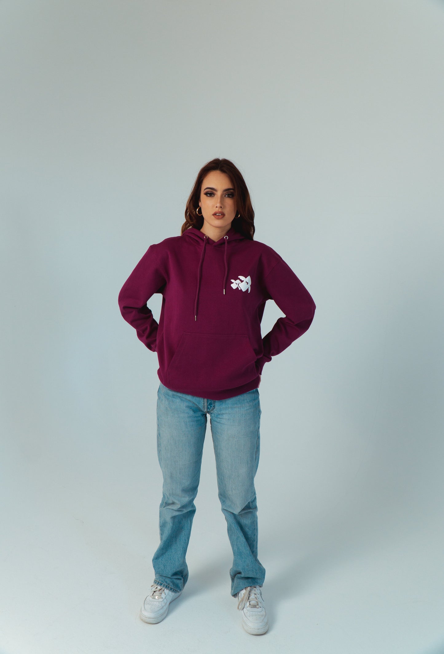 Non Conformist Purple Hoodie