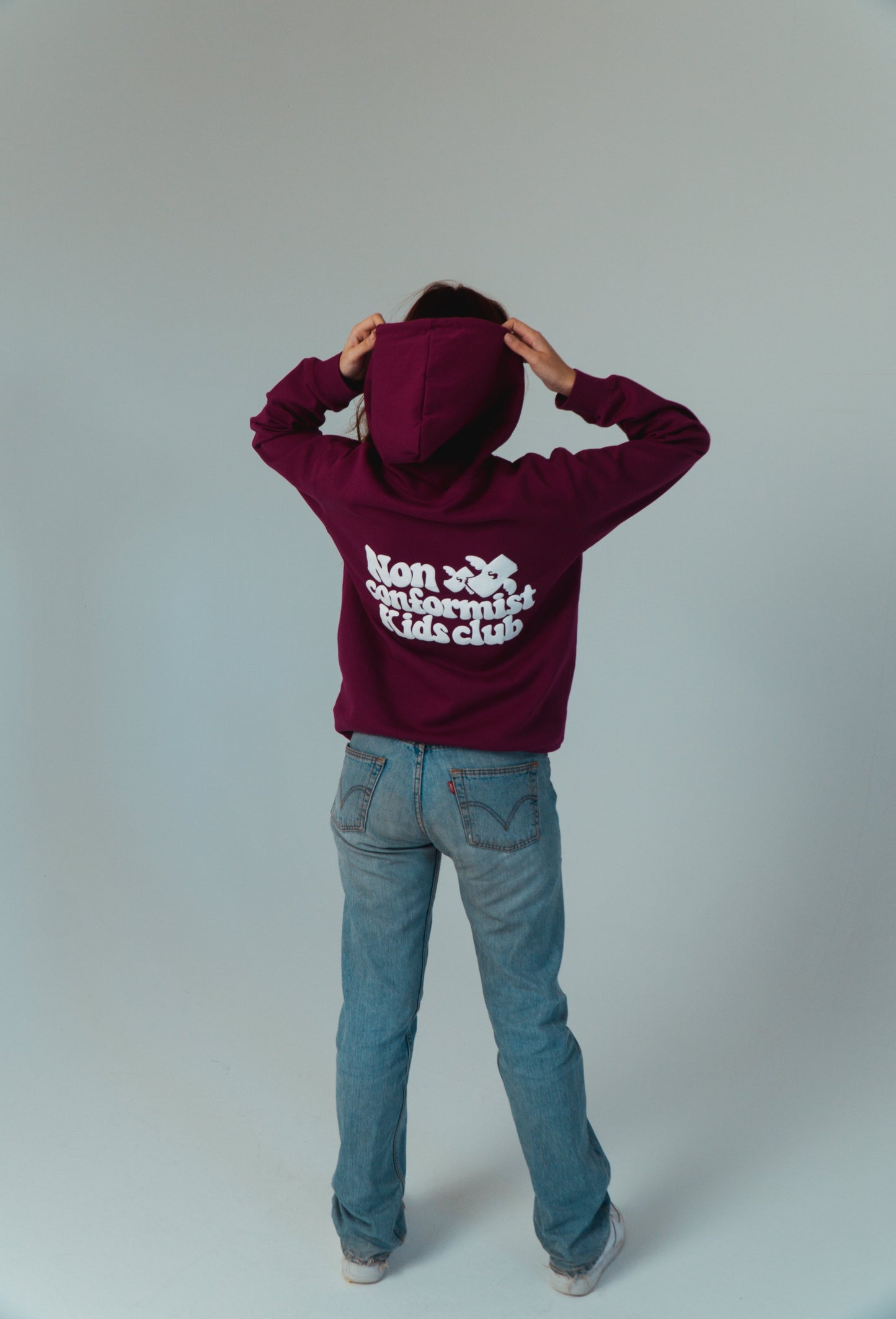 Non Conformist Purple Hoodie
