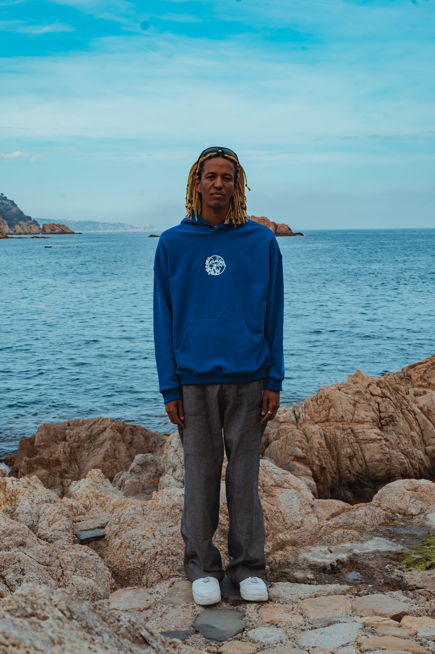Electric Blue Progress Hoodie