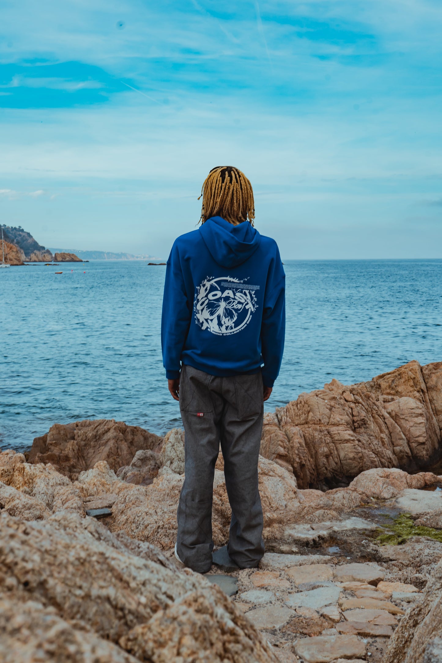 Electric Blue Progress Hoodie