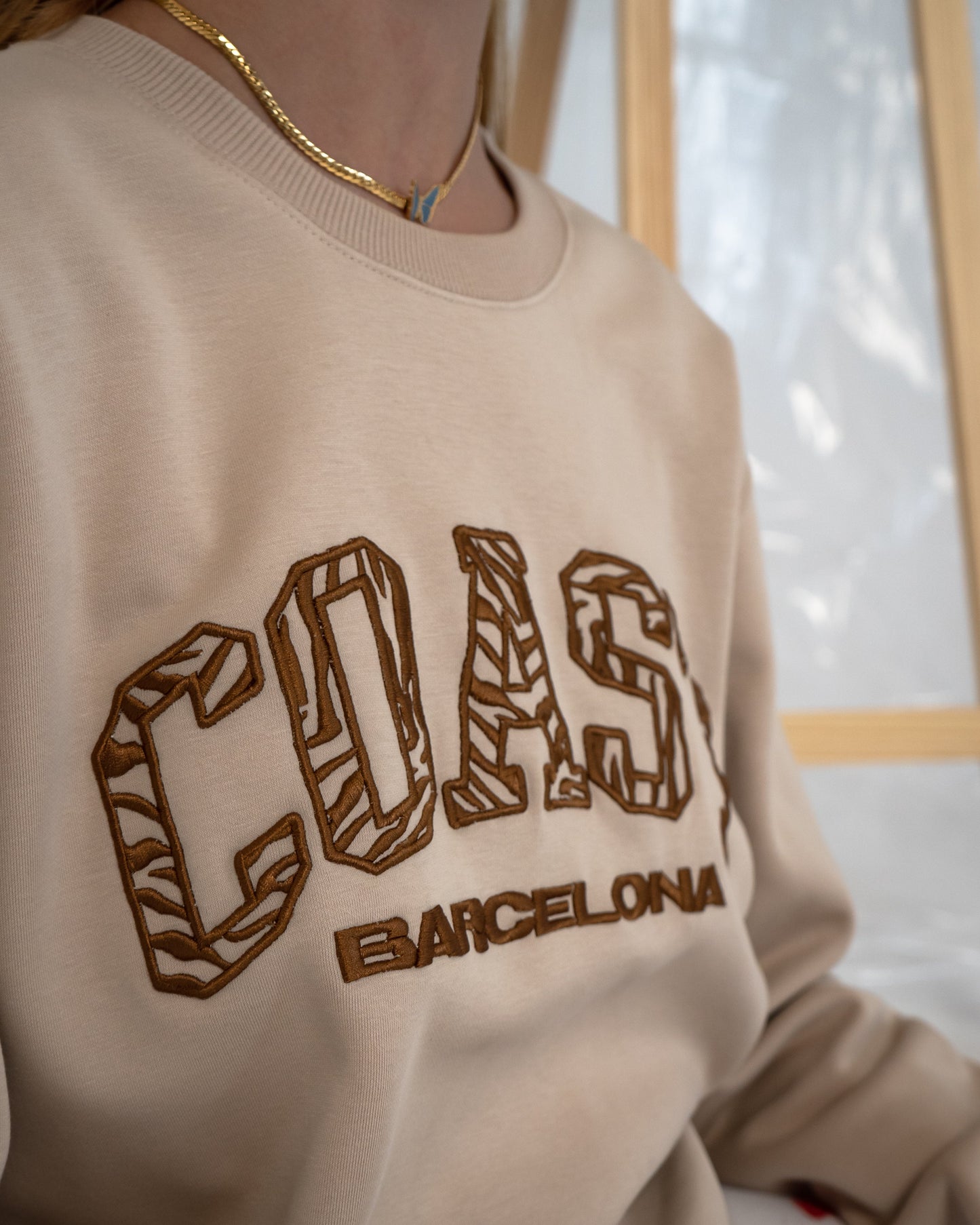 Zebra Crewneck