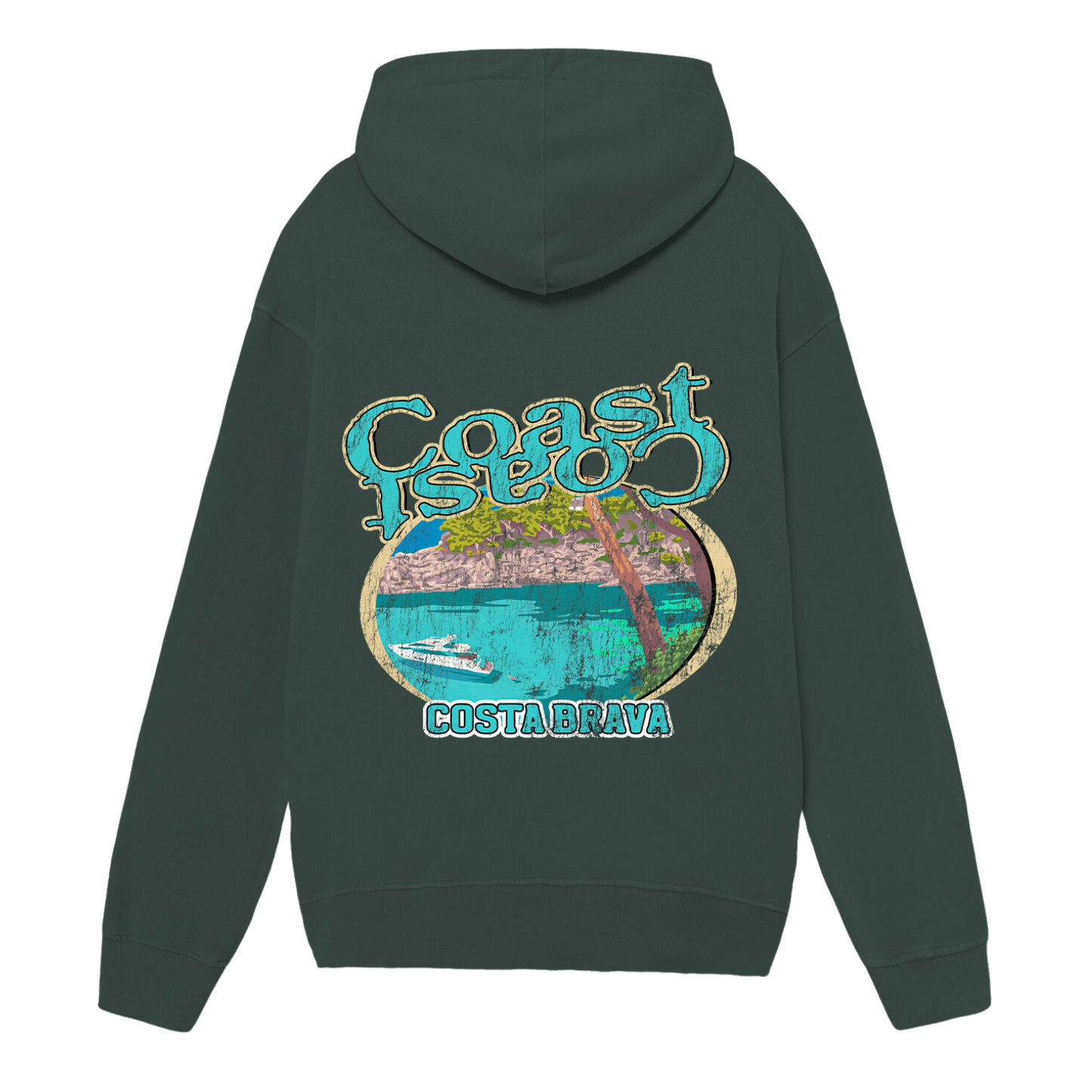 Green Costa Brava Hoodie