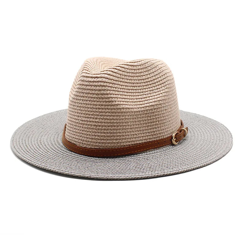 Stylish Gradient Straw Hat Sombrero Degradado