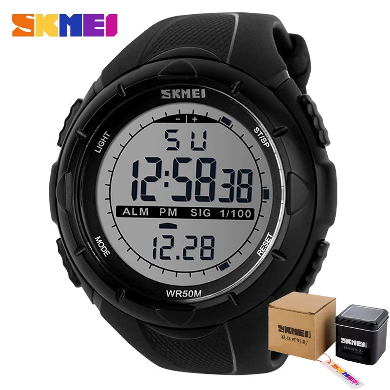 SKMEI Military Digital Sport Watch, Reloj Deportivo Digital Militar SKMEI