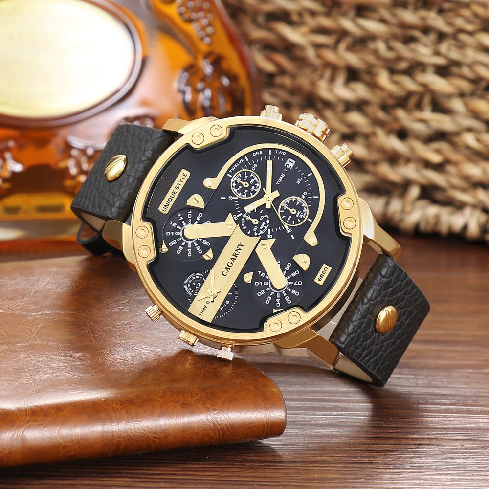 Cagarny Military Style Big Watch, Reloj Grande Estilo Militar Cagarny