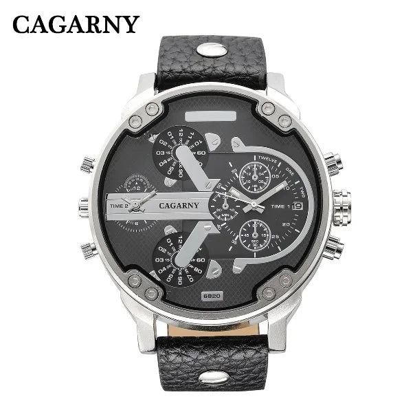 Cagarny Military Style Big Watch, Reloj Grande Estilo Militar Cagarny