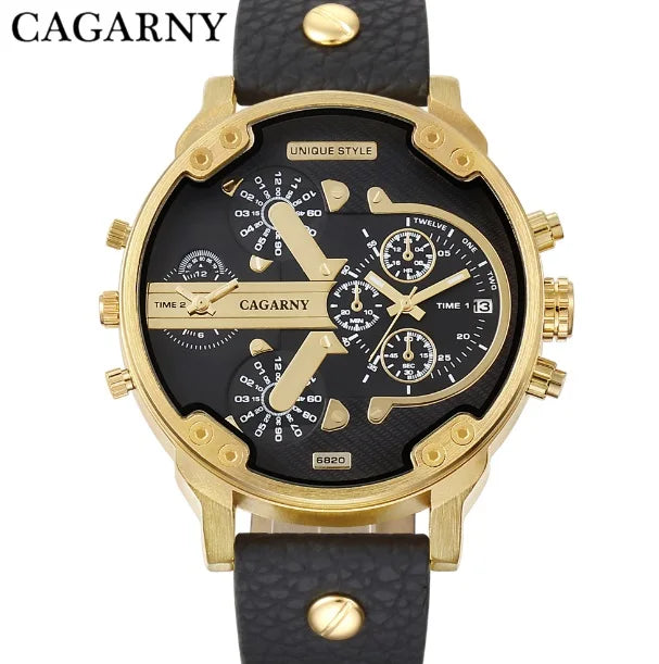 Cagarny Military Style Big Watch, Reloj Grande Estilo Militar Cagarny