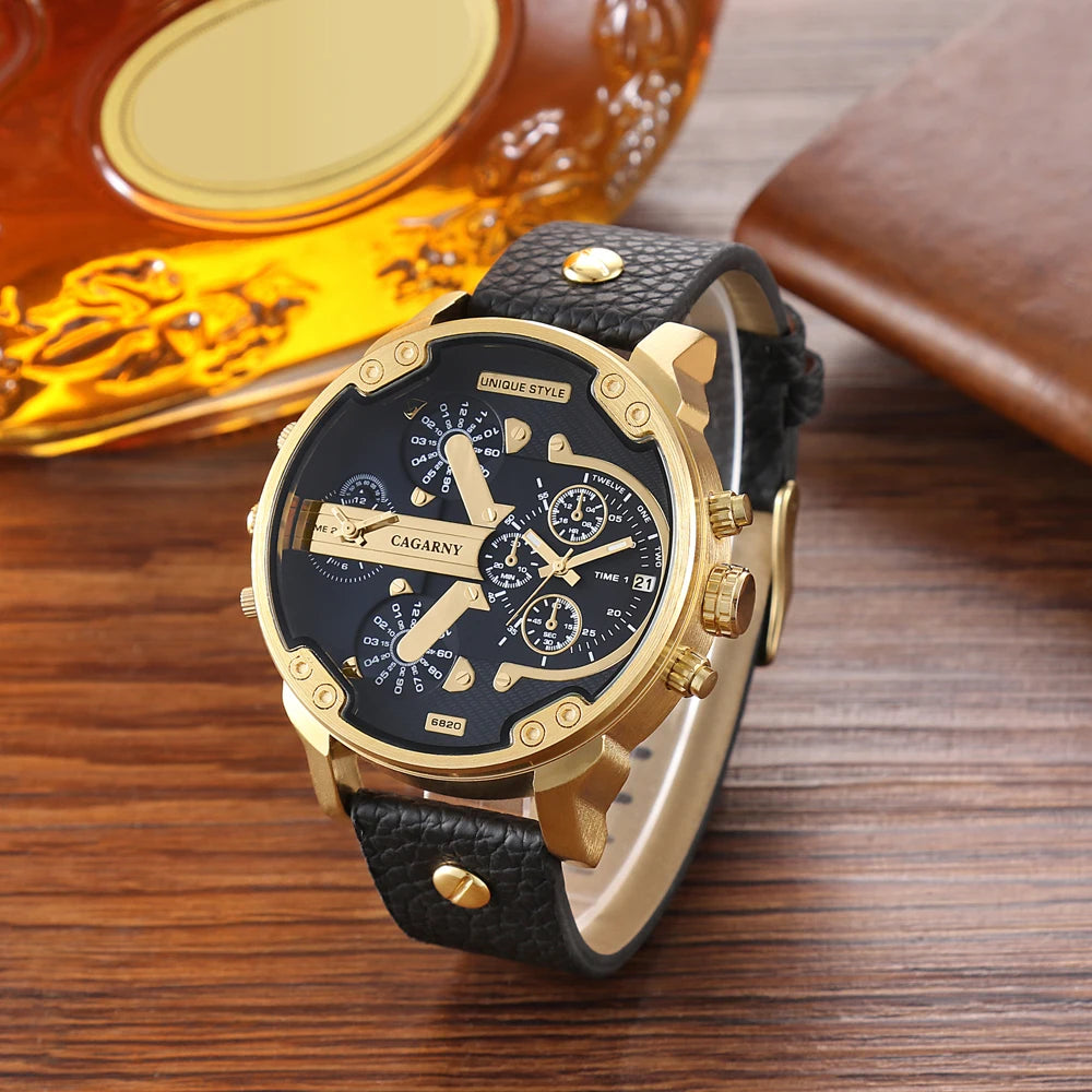 Cagarny Military Style Big Watch, Reloj Grande Estilo Militar Cagarny