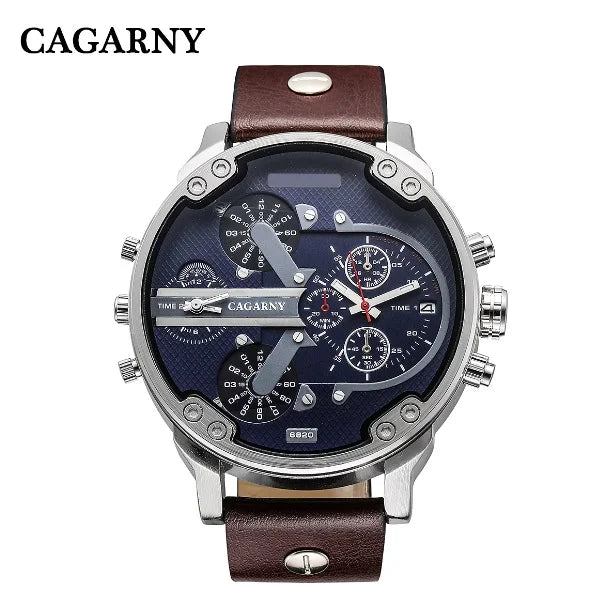 Cagarny Military Style Big Watch, Reloj Grande Estilo Militar Cagarny