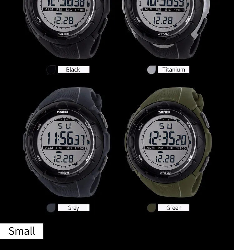 SKMEI Military Digital Sport Watch, Reloj Deportivo Digital Militar SKMEI