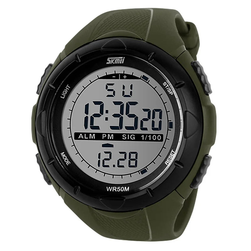 SKMEI Military Digital Sport Watch, Reloj Deportivo Digital Militar SKMEI