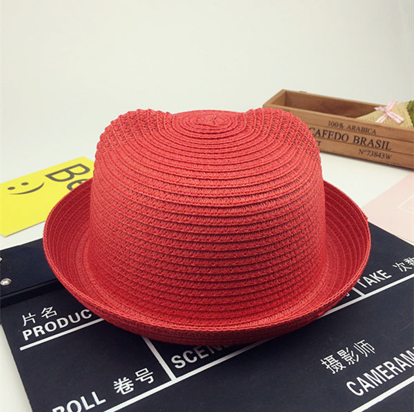 Kids Panama Hat Sombrero Niños Orejas