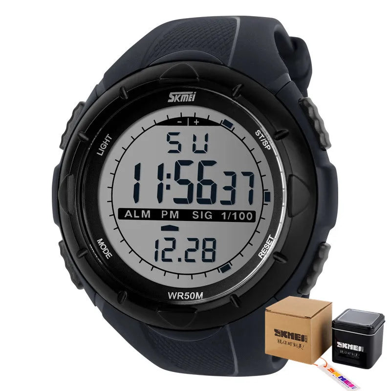 SKMEI Military Digital Sport Watch, Reloj Deportivo Digital Militar SKMEI