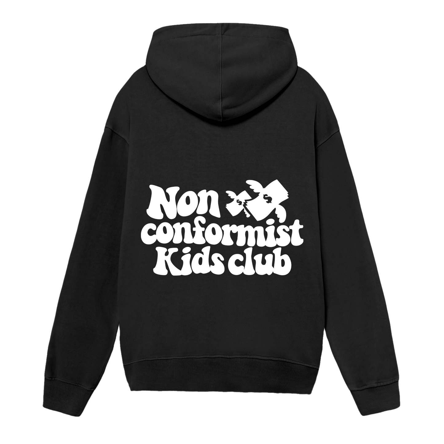 Non Conformist Black Hoodie