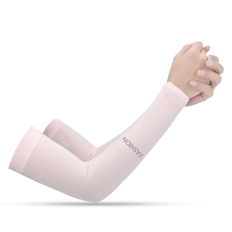 Cooling Ice Silk UV Cycling Sleeves