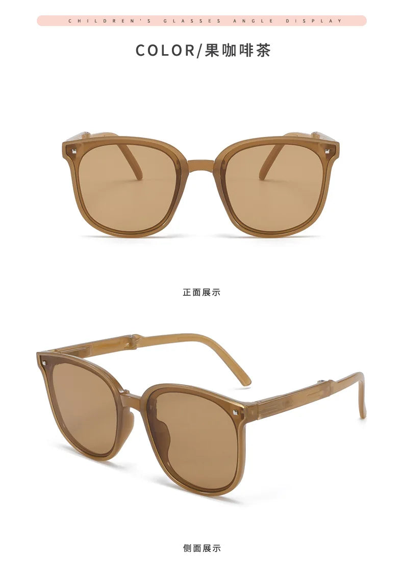 Protective Kids Folding Sunglasses UV400