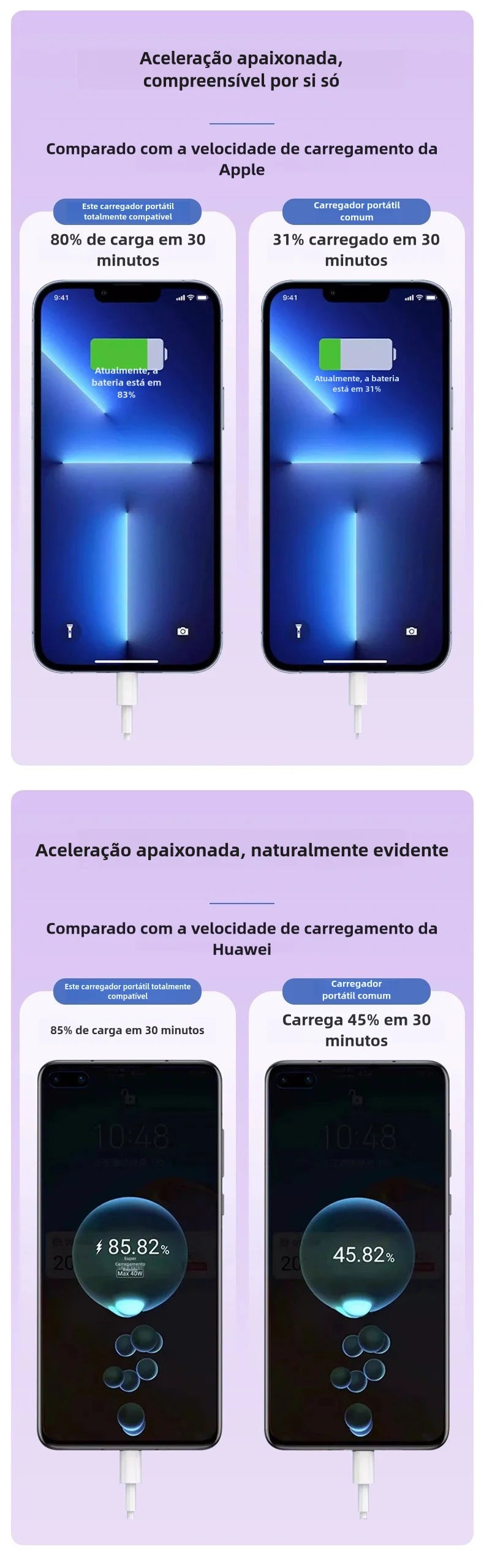 Compact Mini Mecha Power Bank 10000mAh