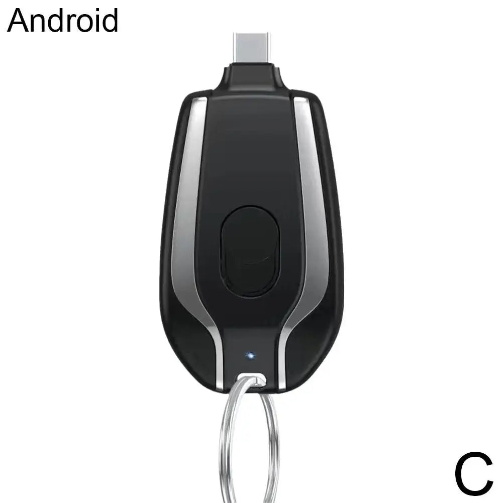 Emergency Mini Keychain Power Bank 1500mAh