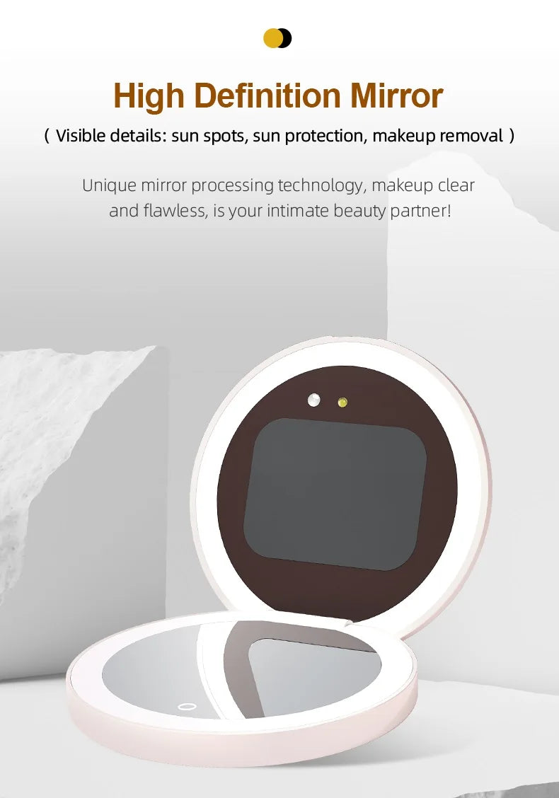Professional TENGMIR UV Sunscreen Testing Mirror