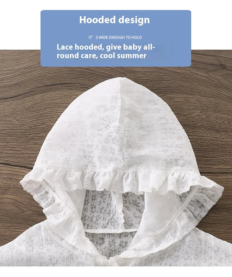 Lightweight Kids UV Protection Hooded Jacket