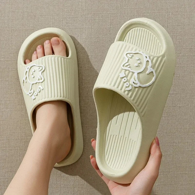 Bear Cartoon Slippers – Indoor Fun