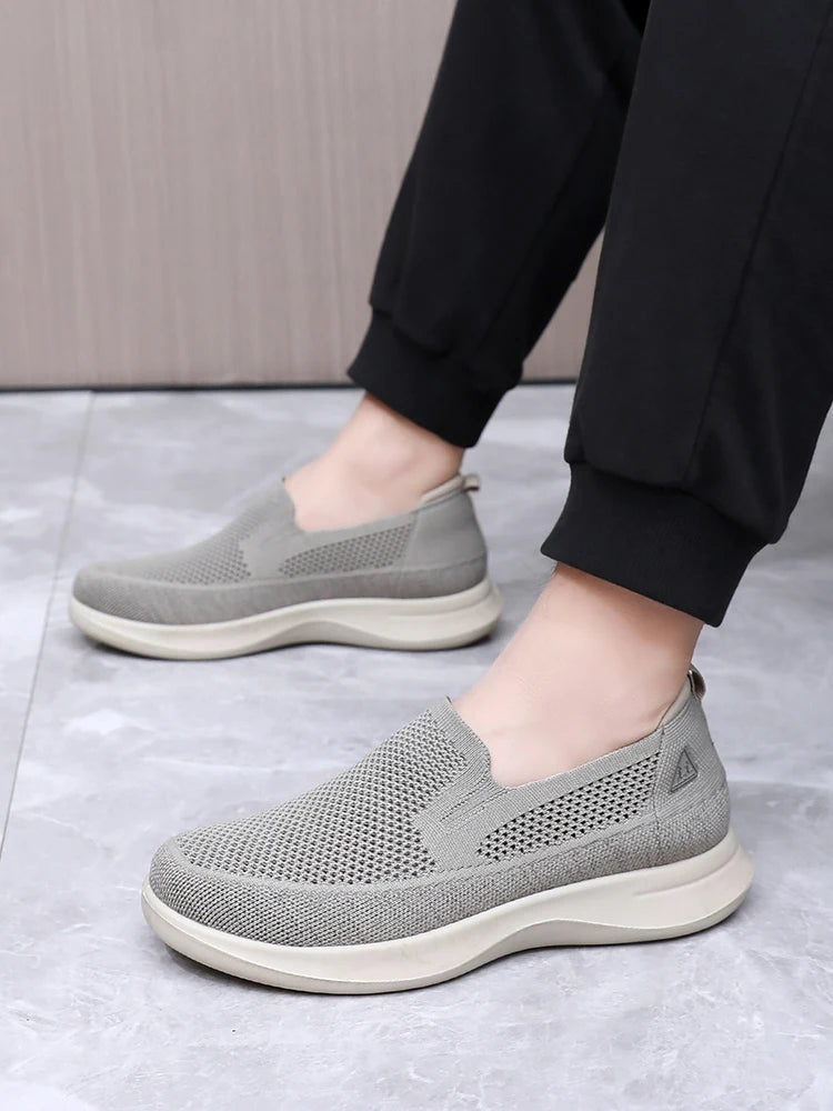 Breathable Slip-On Shoes, Zapatos Sin Cordones Transpirables