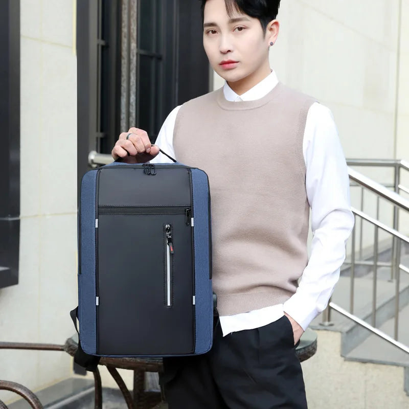 Executive Business Laptop Backpack USB