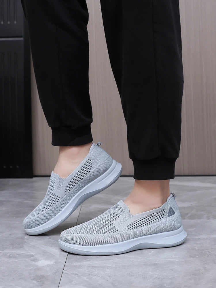 Breathable Slip-On Shoes, Zapatos Sin Cordones Transpirables