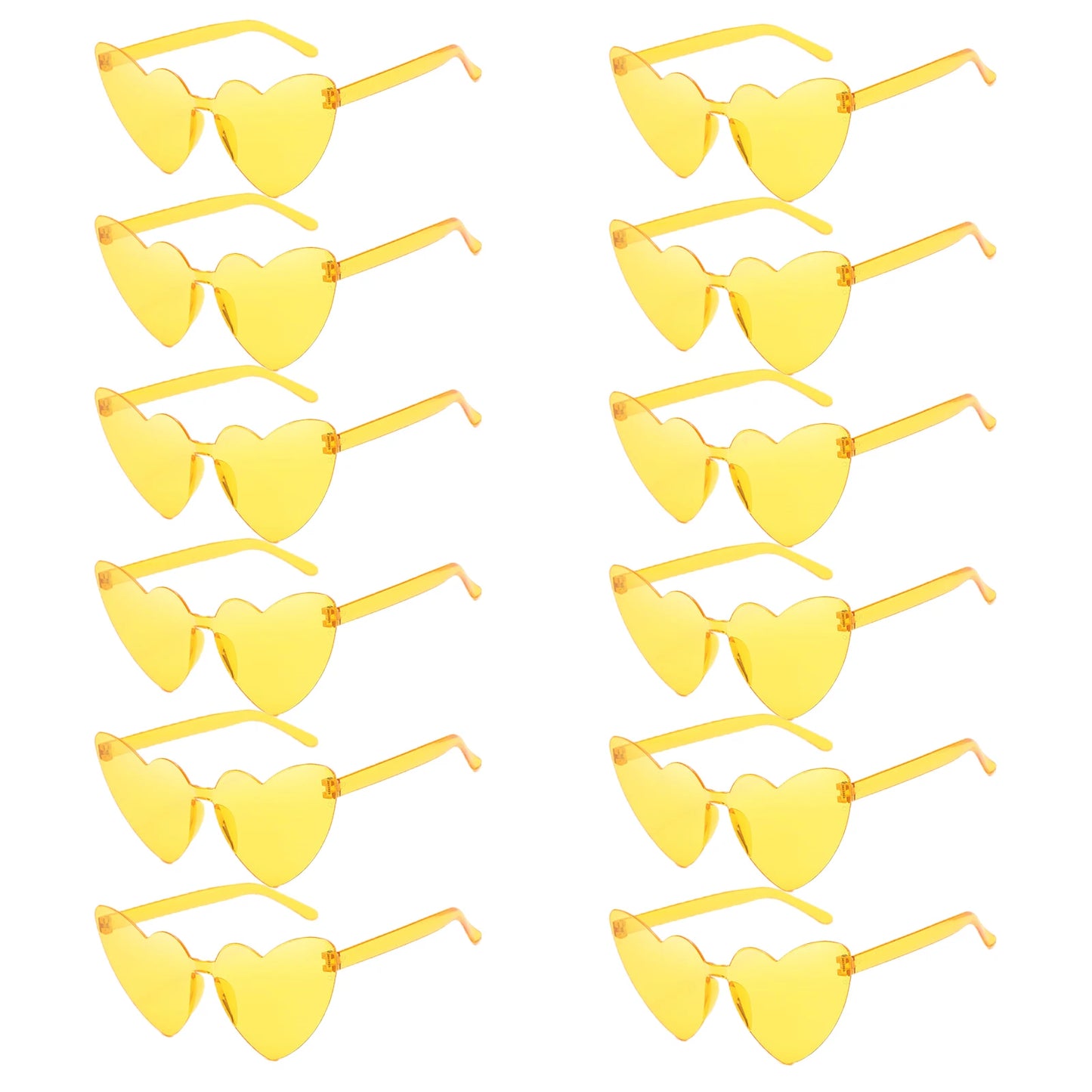 Trendy Heart-Shaped Party Sunglasses Bulk