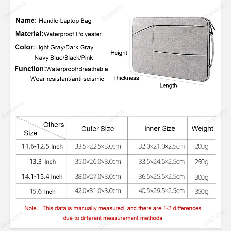 Premium MacBook Laptop Sleeve Waterproof
