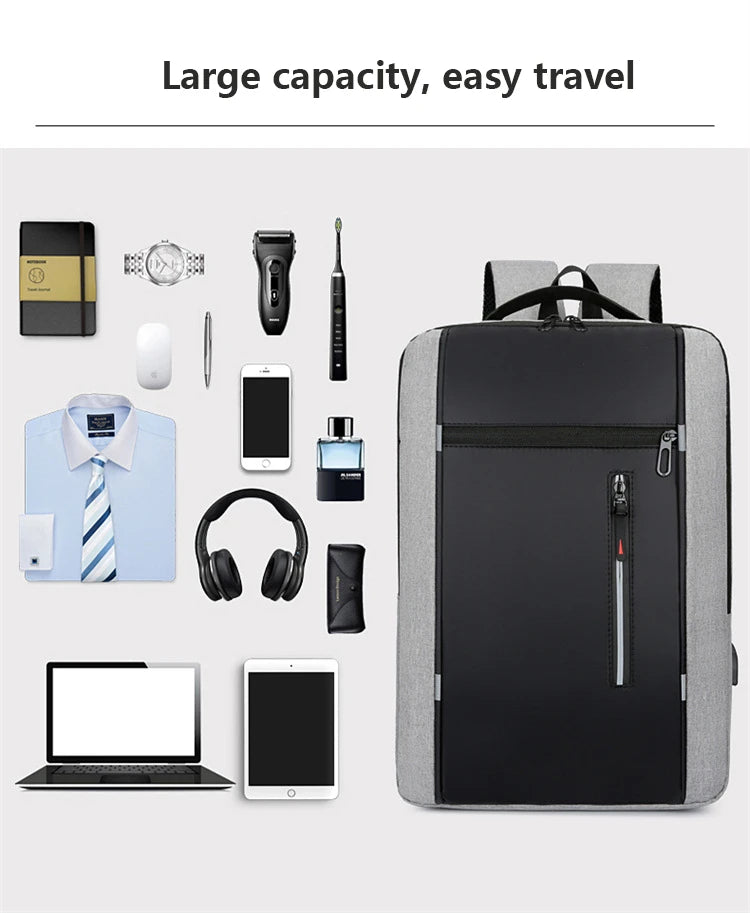 Executive Business Laptop Backpack USB