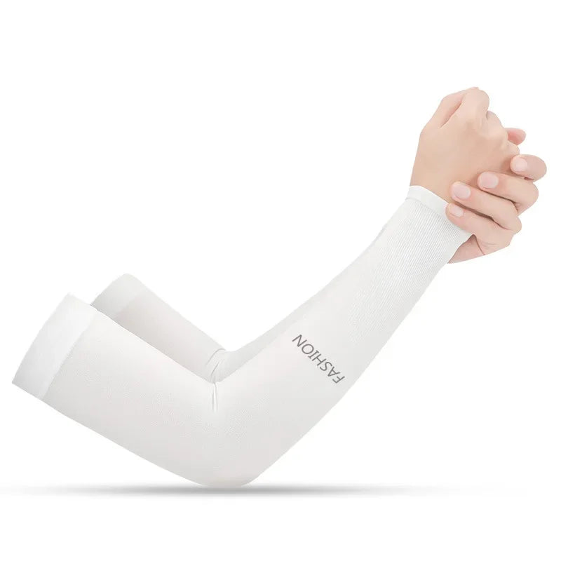 Cooling Ice Silk UV Cycling Sleeves