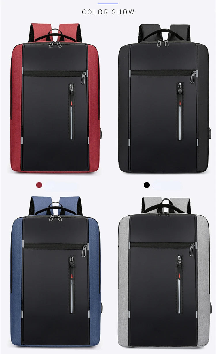 Executive Business Laptop Backpack USB