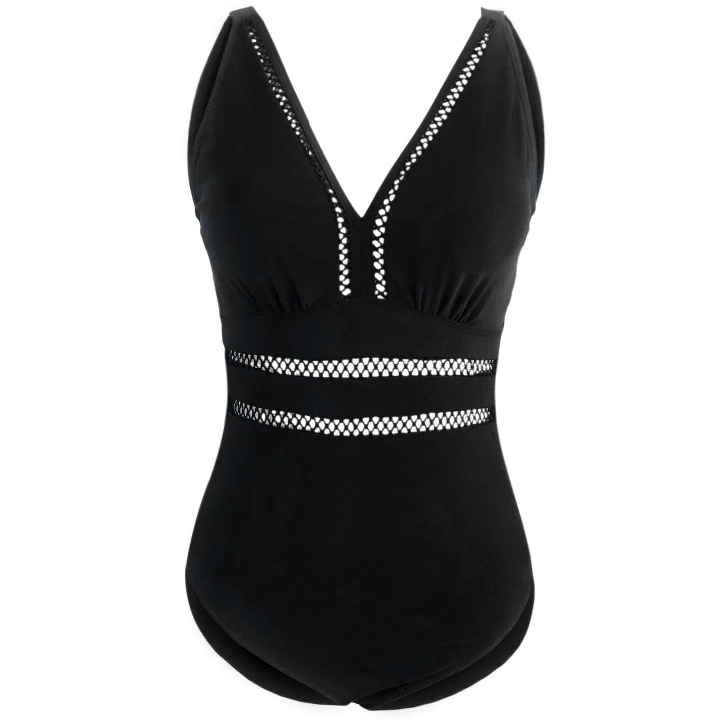Flattering Plus Size Mesh Bikini