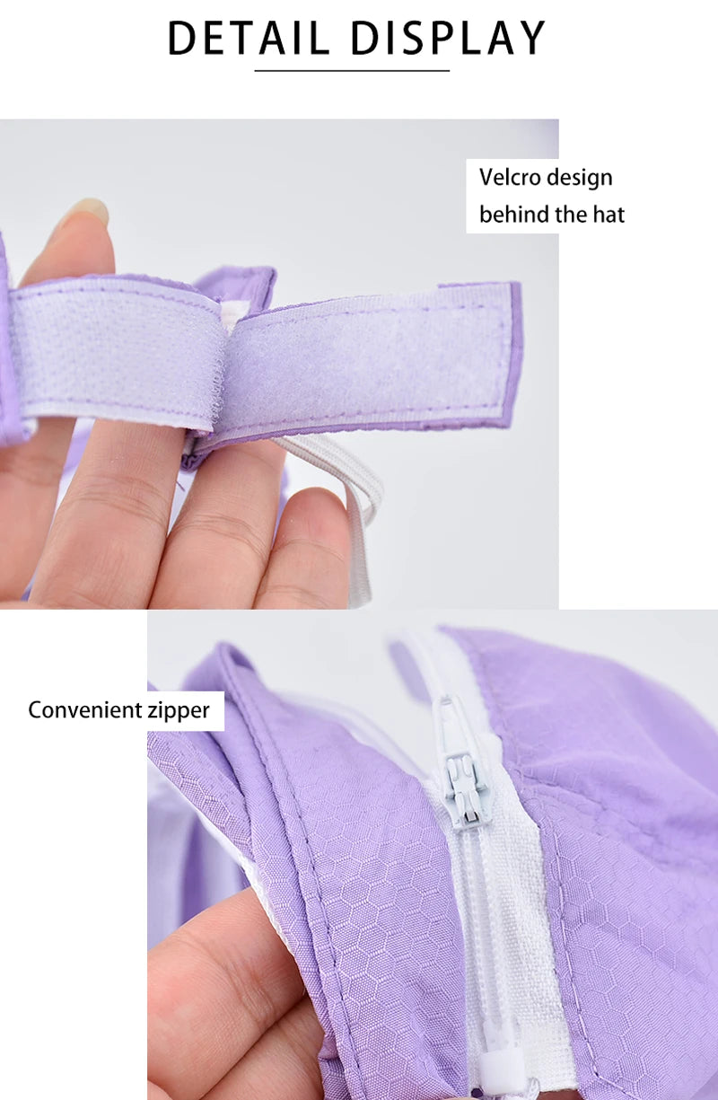 Premium Foldable Sun Hat Large Brim