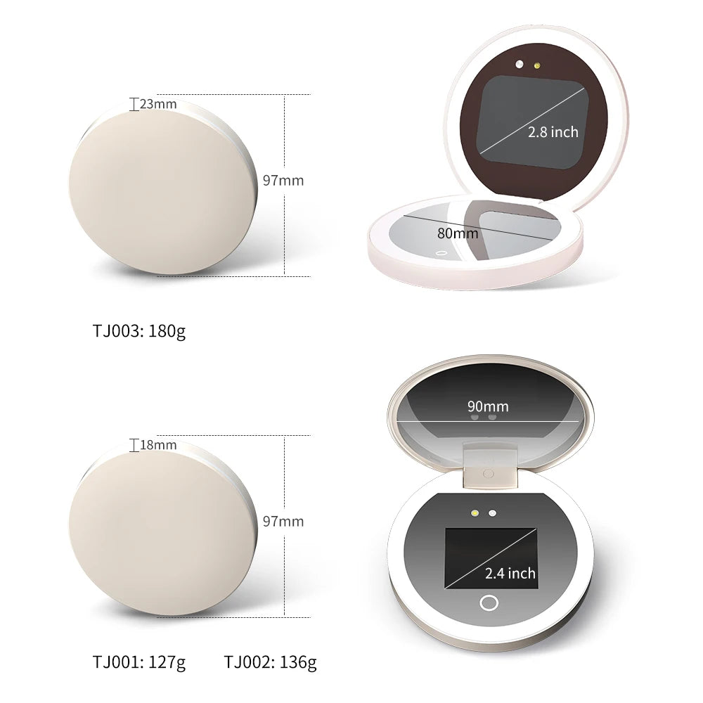 Professional TENGMIR UV Sunscreen Testing Mirror