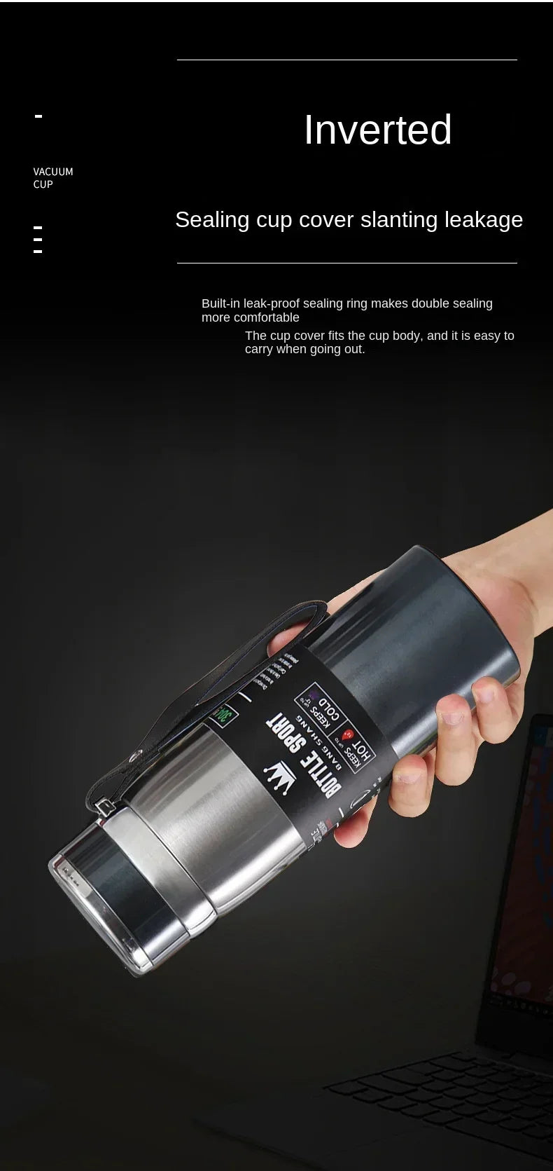 1L Thermal Bottle, Botella Térmica 1L