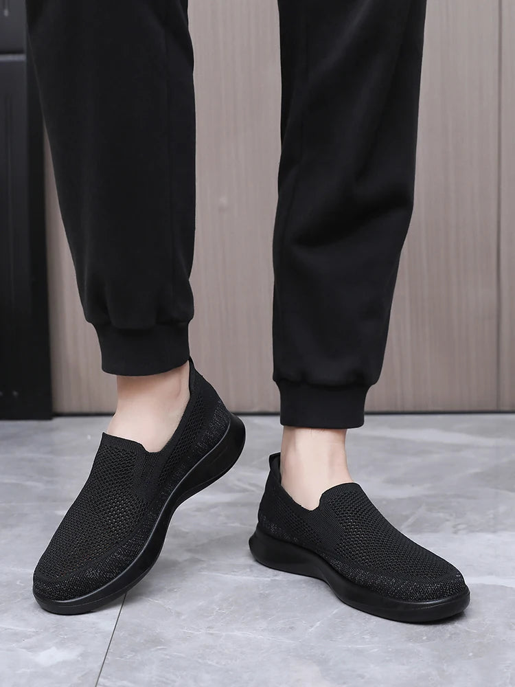 Breathable Slip-On Shoes, Zapatos Sin Cordones Transpirables