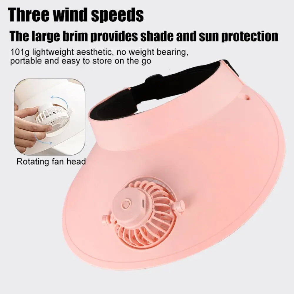 Innovative USB Fan Hat Sombrero Ventilador