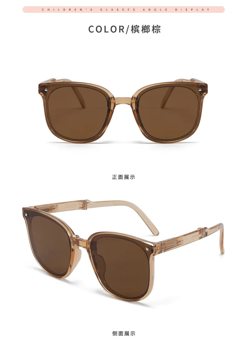 Protective Kids Folding Sunglasses UV400