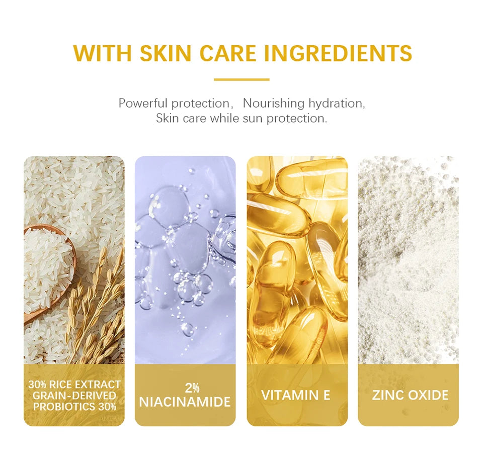 Nourishing Rice Probiotics Sunscreen SPF50+