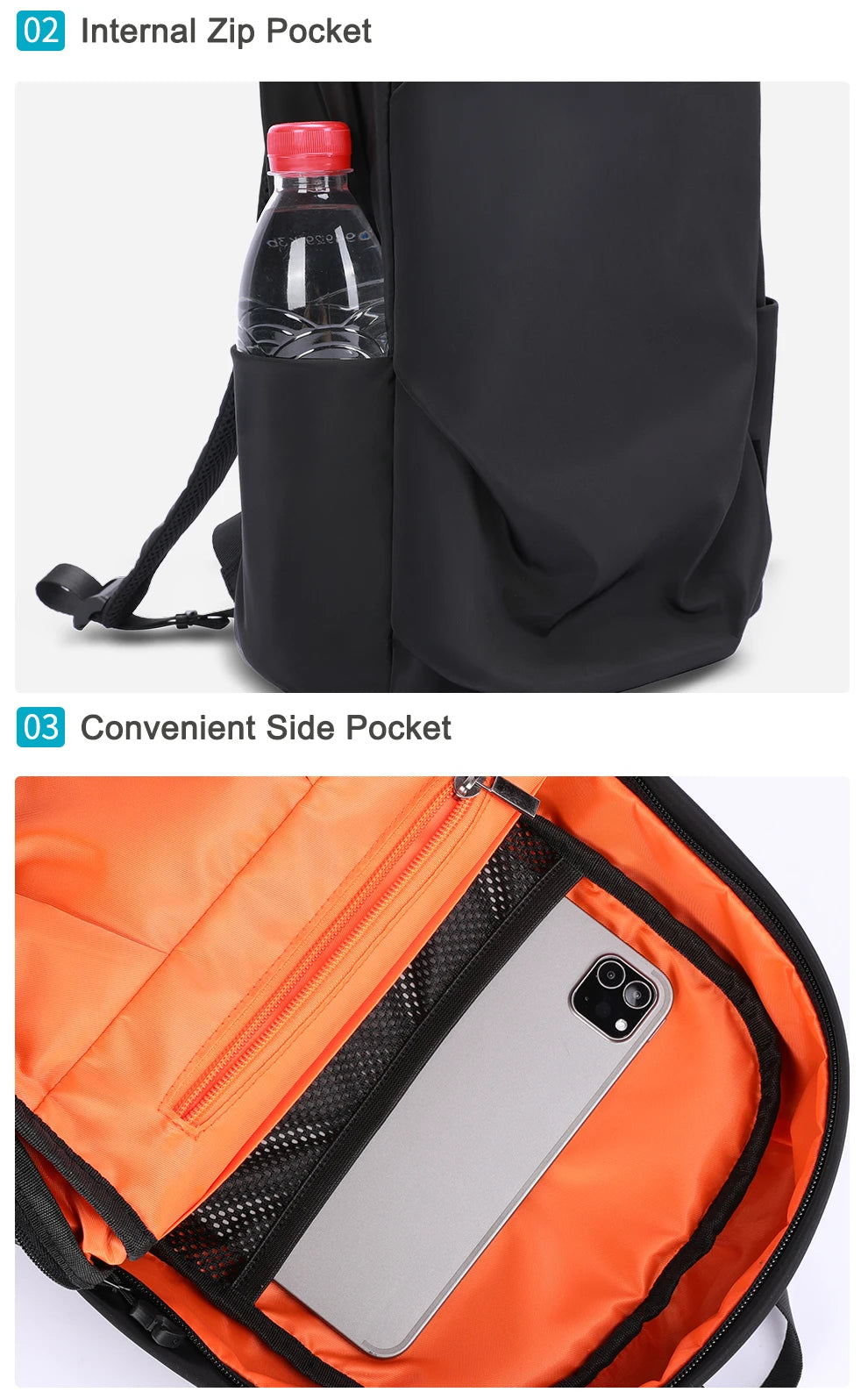 Premium Compact iPad Backpack 12.9"