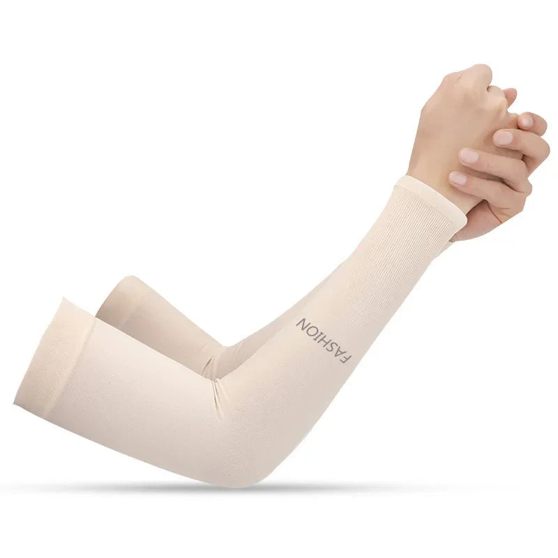 Cooling Ice Silk UV Cycling Sleeves