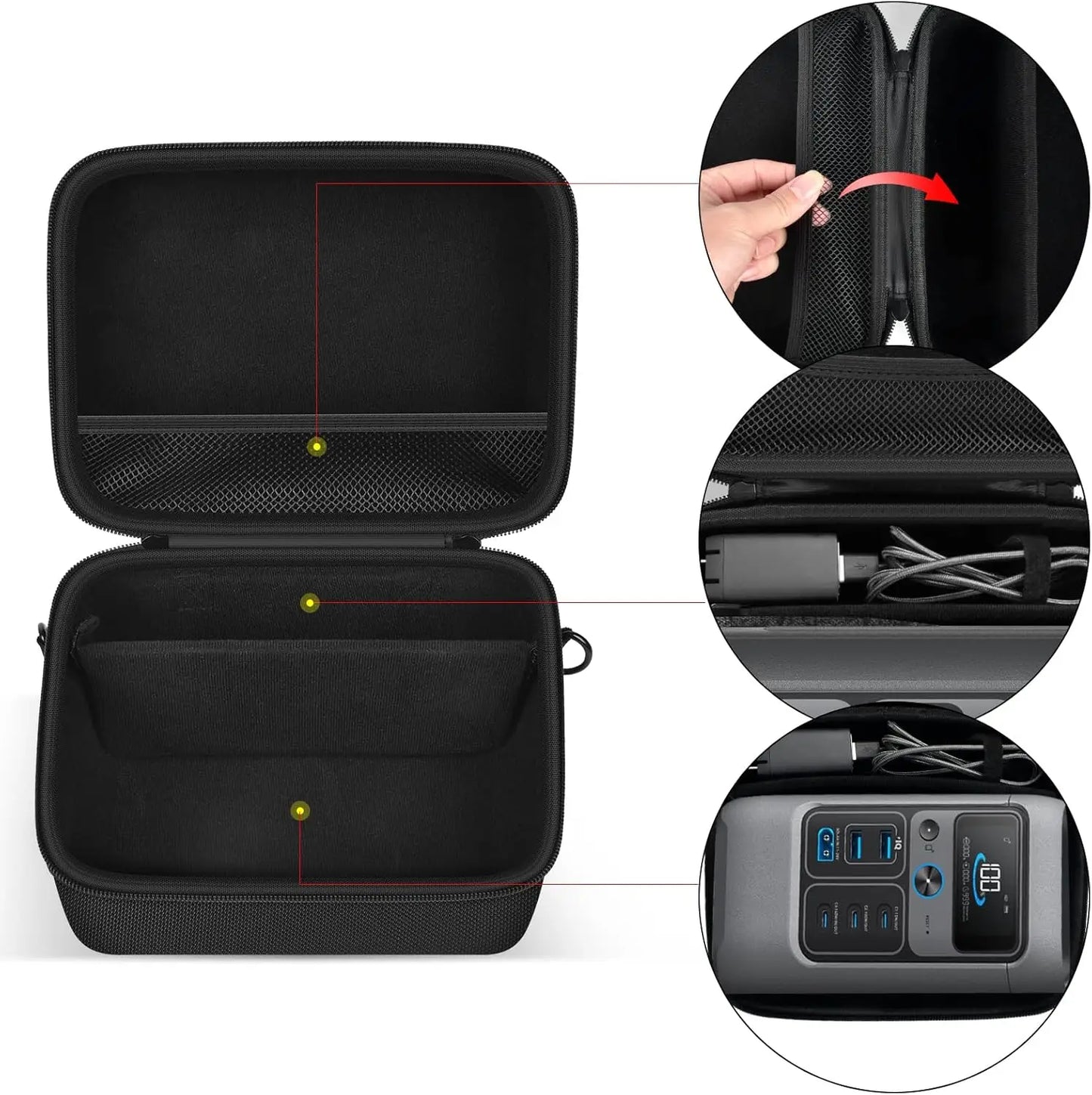 Rugged Anker SOLIX C300/C200 Protective Case