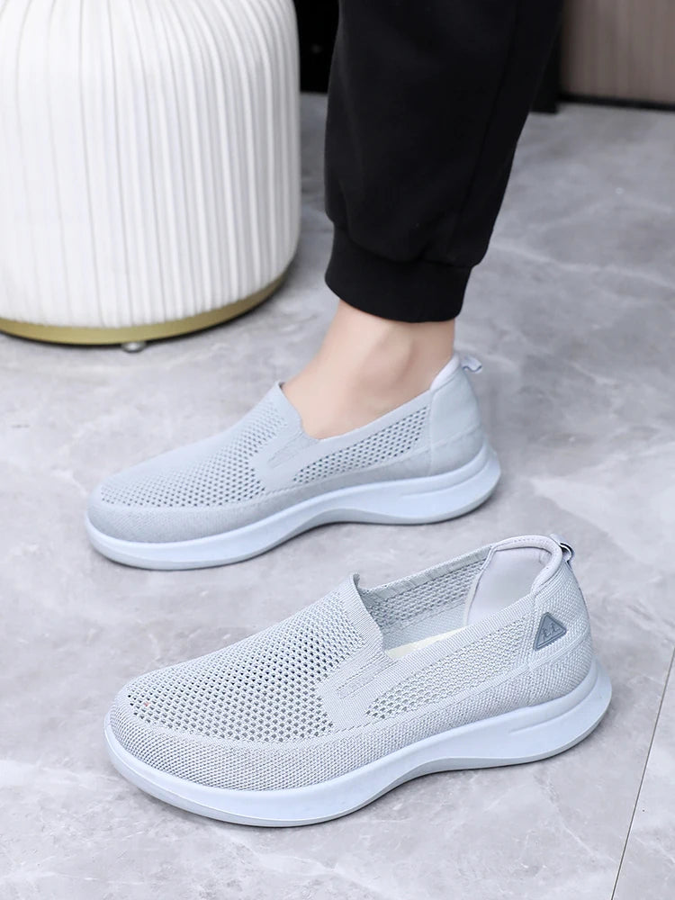 Breathable Slip-On Shoes, Zapatos Sin Cordones Transpirables