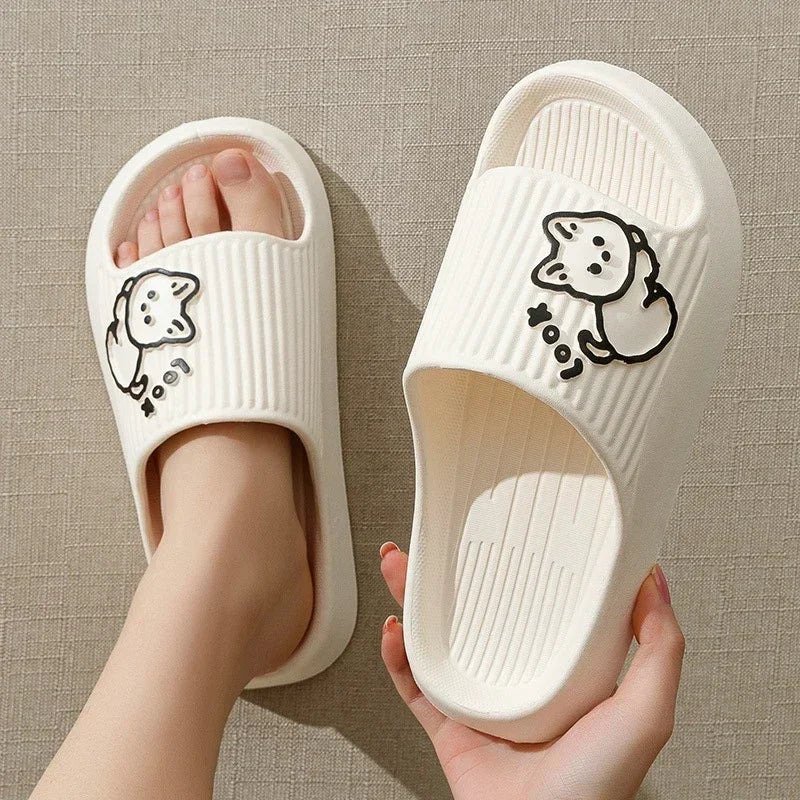 Bear Cartoon Slippers – Indoor Fun