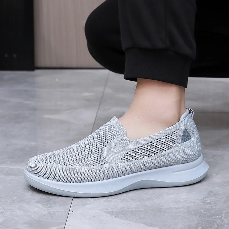 Breathable Slip-On Shoes, Zapatos Sin Cordones Transpirables