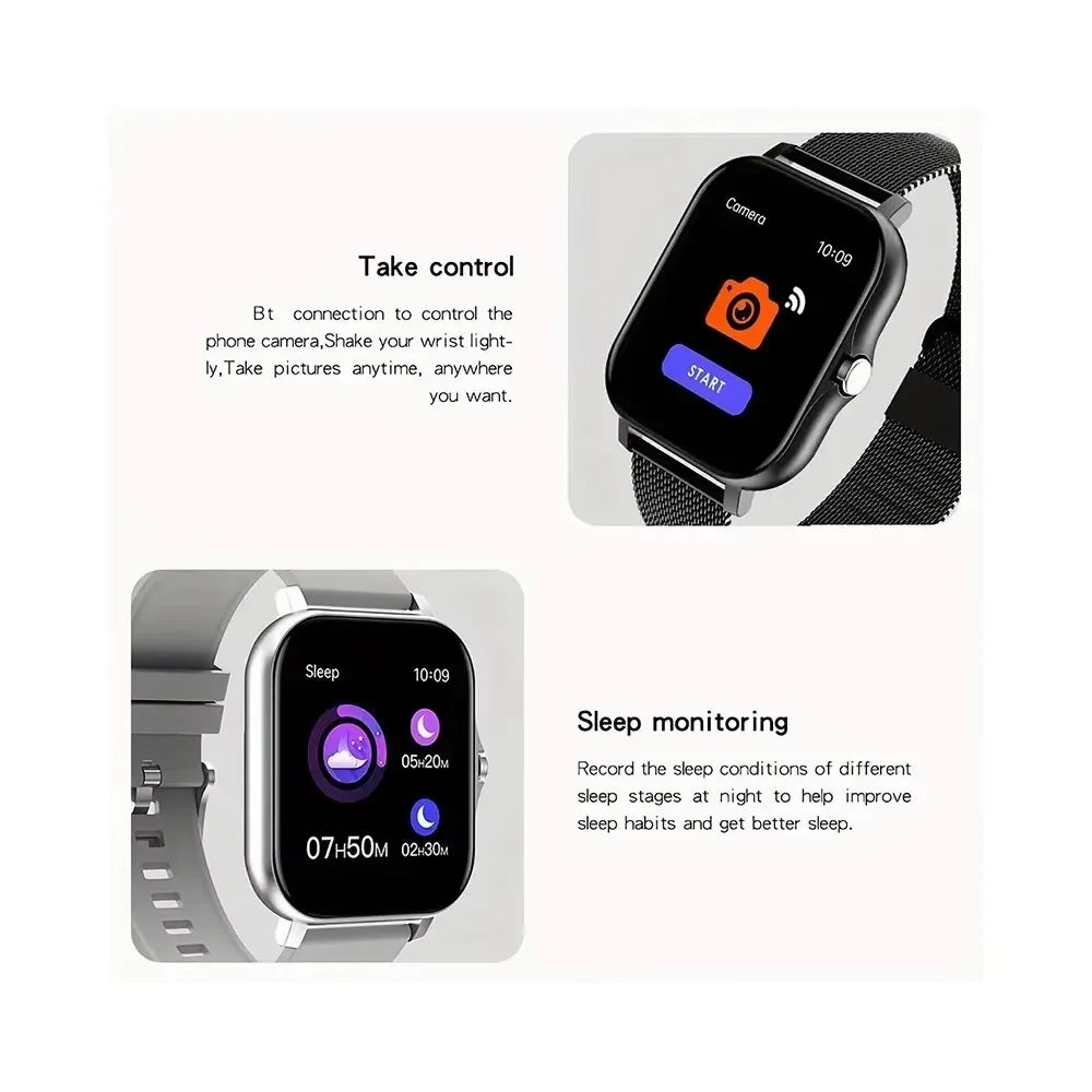 Android Smart Watch Health Monitor, Monitor Salud Reloj Inteligente Android